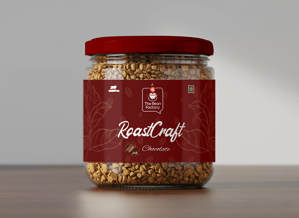 RoastCraft by The Bean Factory-Chocolate Flavored Instant Coffee 50g