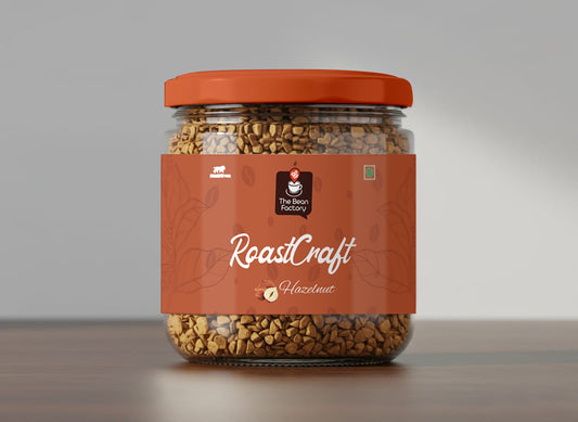 RoastCraft by The Bean Factory-Hazelnut Flavored Instant Coffee